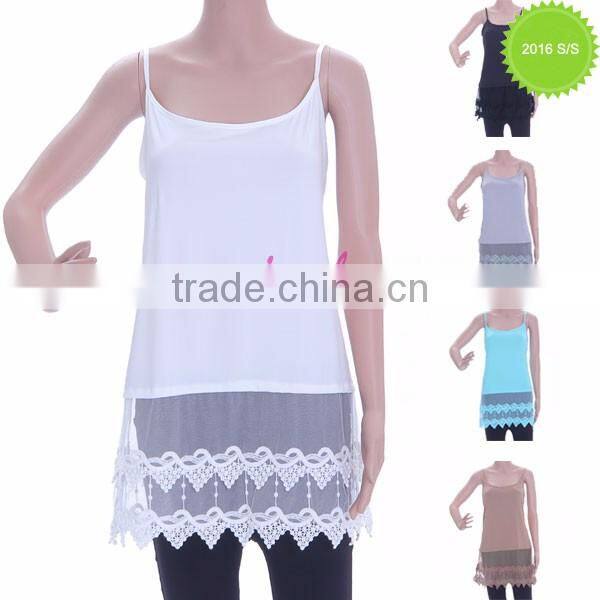 2016 factory wholesale lace shirt