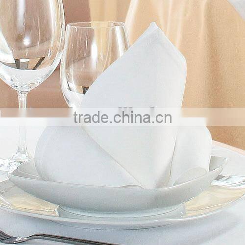 plain dyed hotel cotton napkin in table napkin