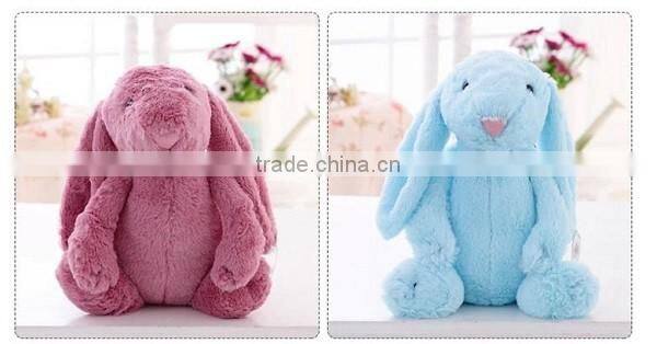 2015 new custom soft rabbit toy plush, stuffed toy plush rabbit, rabbit custom plush toy
