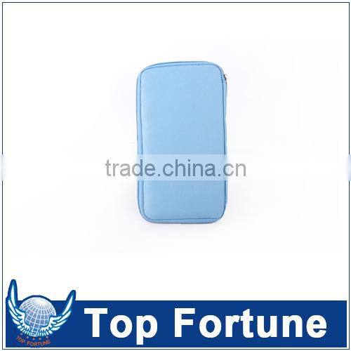 Top selling polyester airplane ticket passport organizer pouch
