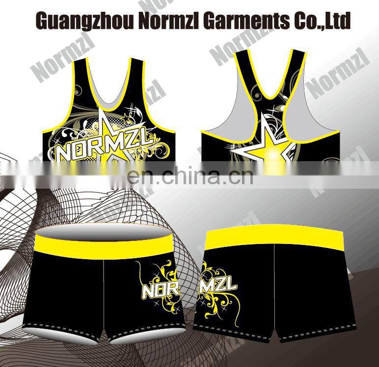 High quality yoga dance crop top performance wear