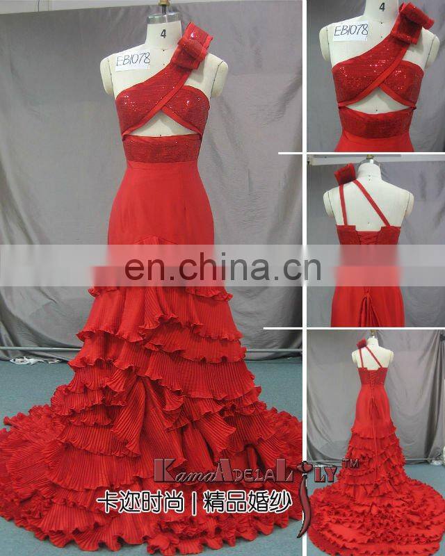 EB1078-sexy wedding dress make by taffeta
