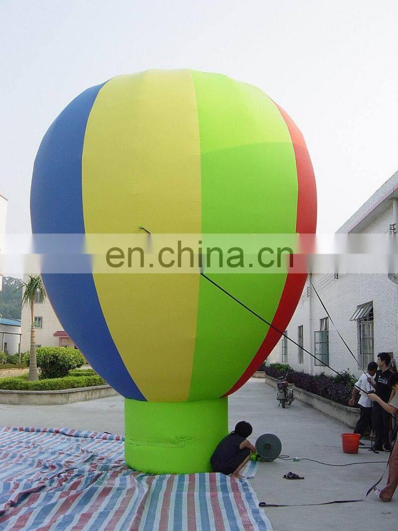 giant stitched inflatable balloon models, rainbow color inflatable balloon models for advertising