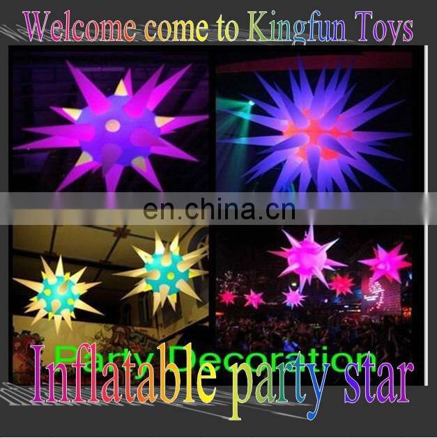 1.5M inflatable jellyfish with LED lights