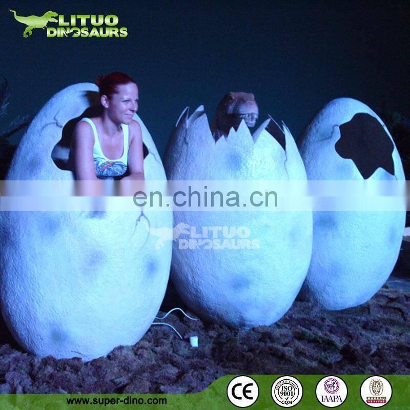Dinosaur Egg Statue for Photo Taking