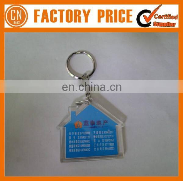 Customized Logo OEM Designed Plastic Acrylic Key chain
