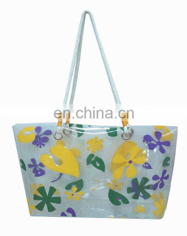 PVC shopping handle bag