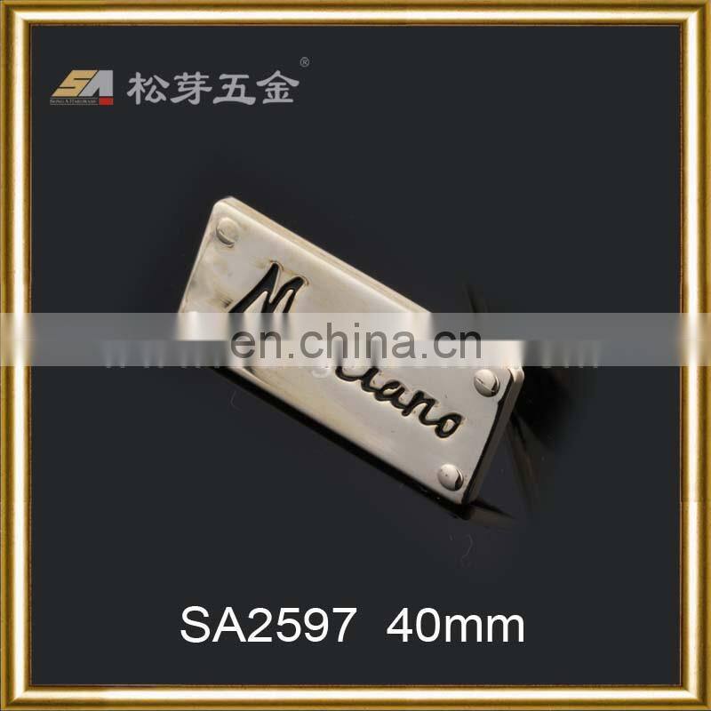 Advanced die casting engraving custom handbag hardware