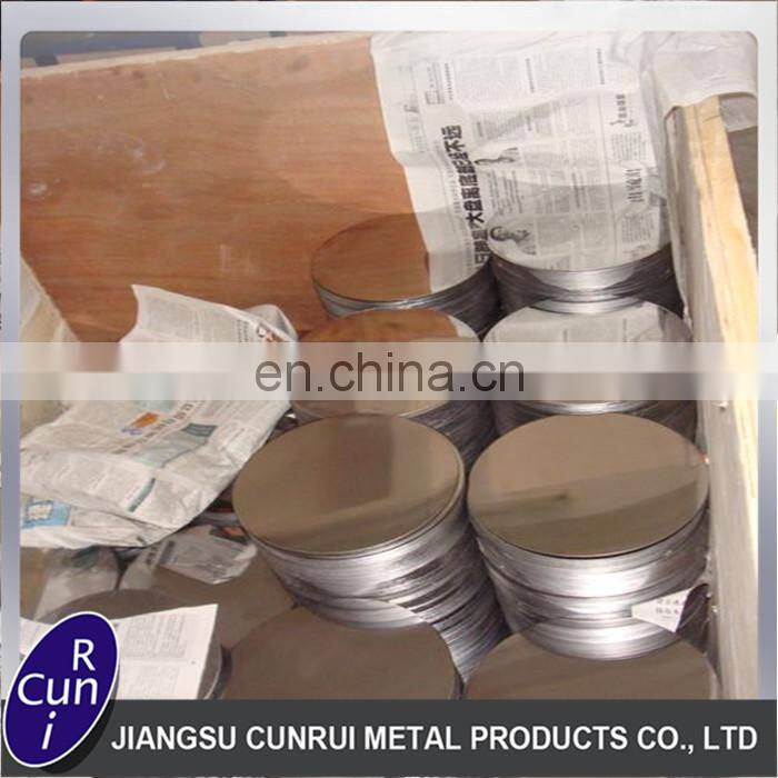201 202 304 409 410 430 2B finish cold rolled stainless steel circle disc foil