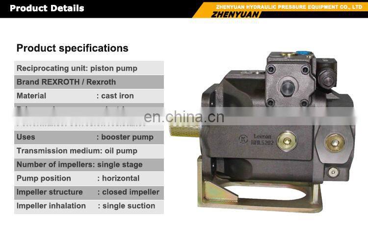 New brand A10VSO71 A10VSO45 A10VSO18 slurry high pressure plunger pump for excavator parts