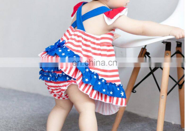 Kids Baby Girl Clothes Beautiful Ruffle Girl Clothing Set