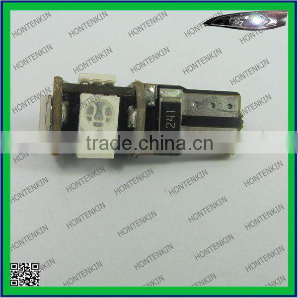factory direct led t10 5050 4 SMD auto parts lamp bulbs canbus width indicator light