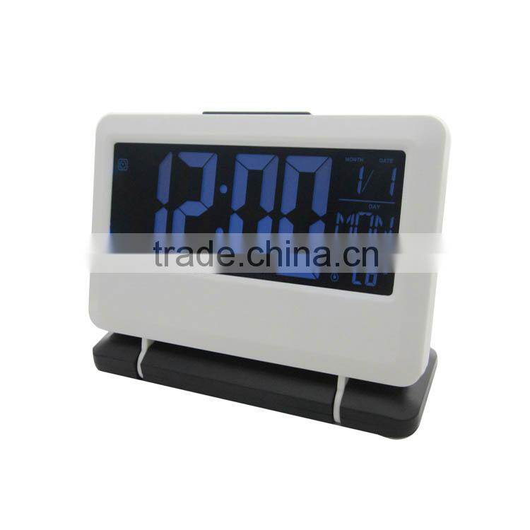 sound controlled clock with LED display