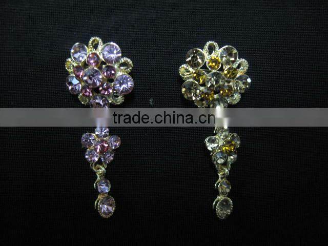 CB067 hot sale beautiful brooches Chain muslim scarf pins