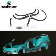 Carbon Fiber Model 3 Front Splitter Lip with winglet for Tesla Model 3 Electric 2016-2020