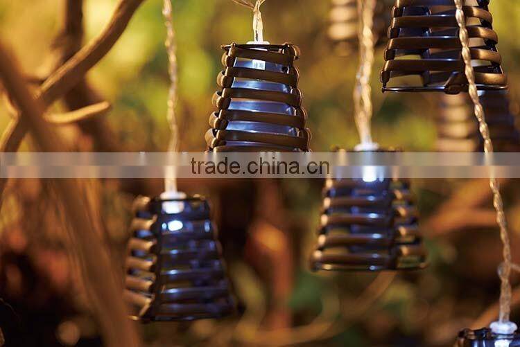 LED Fairy Lights Golden Mesh Teardrop Christmas String Lights Ideal for Wedding, Christmas, Patio, Lawn, Path Party String light