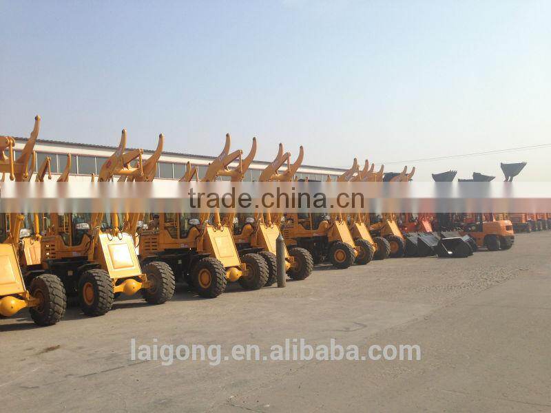 Mini loader backhoe digging machine