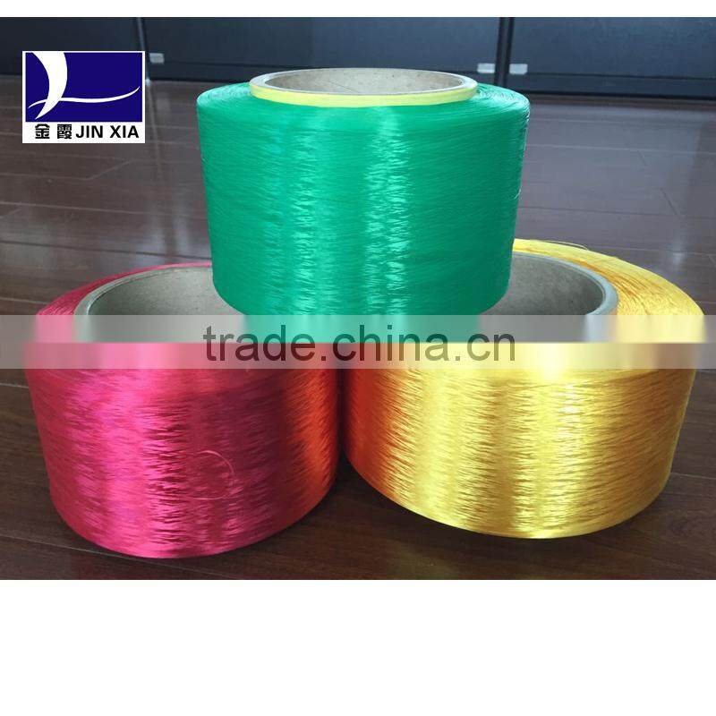 100% polyester dope dyed POY yarn