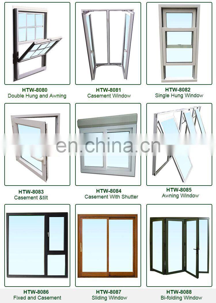Cheap pvc aluminum glass bifold passive window door