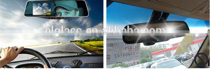 5 inch ultra-thin bluetooth rearview mirror handsfree car kit