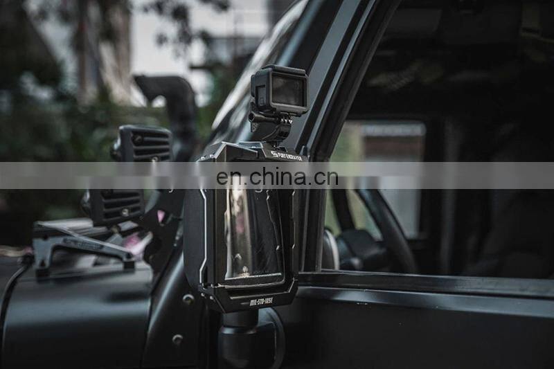 4*4 Rearview Mirror Rain Shield for Jeep Wrangler JK 07+/JL Accessories Car Mirror Cover