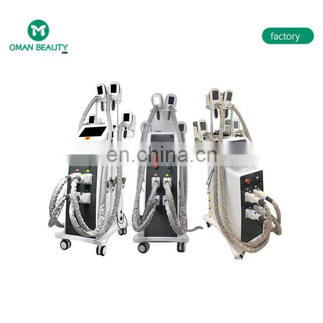 professional 7 handles cryolipolysis machine for sale/cryolipolysis shaping slimming machine