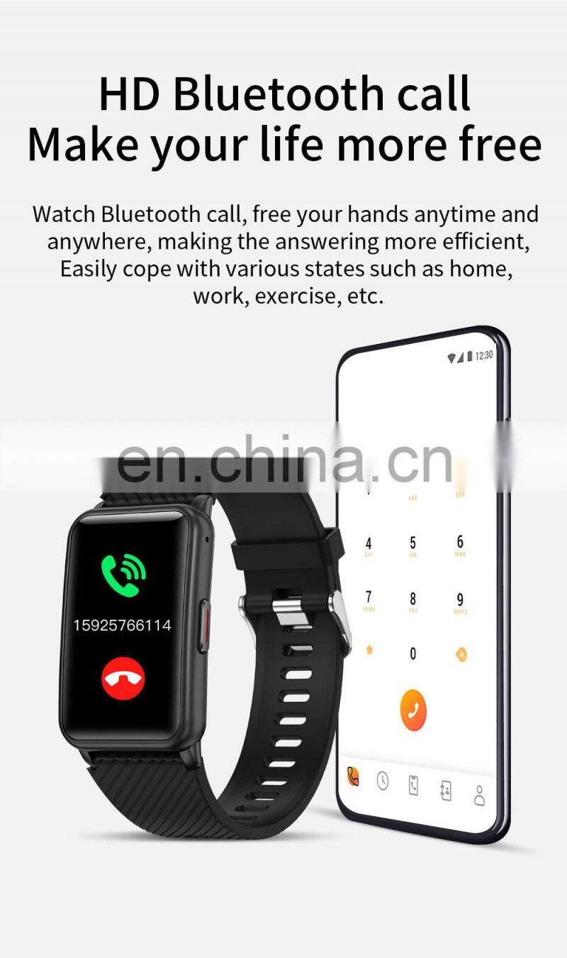 H96Blood Oxygen Pressure Multi Sports Mode Heart Rate Music Player Control Sleep Monitor Smart Watches For Sale