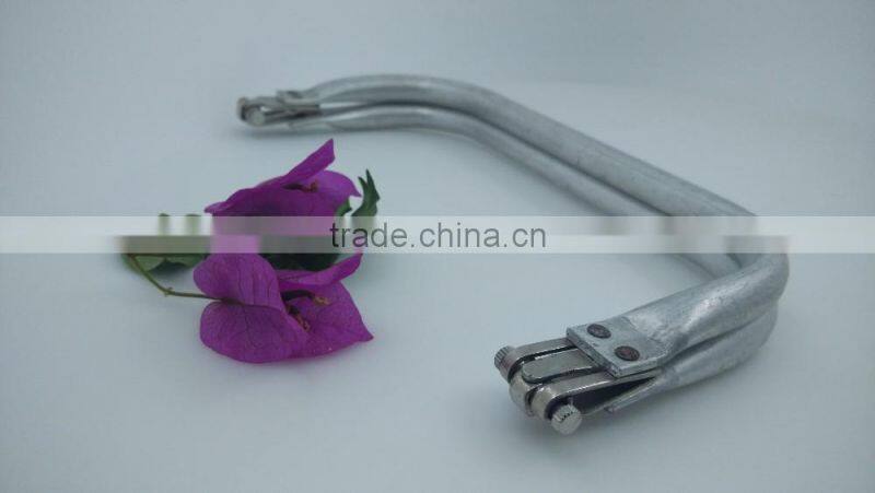 Save 10% internal 19*9CM aluminum tubular metal purse frame for ladies handbag