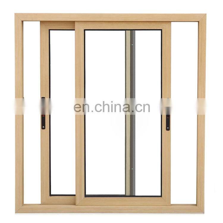 Power coated frame Nice price AS 2047 Powder Coated Aluminum Sliding Window