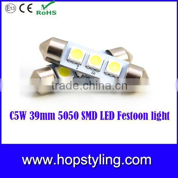 Error free Wholesales Price C5W 39mm 5050 SMD LED Festoon light,car led interior lighting ,Car Reading lamp