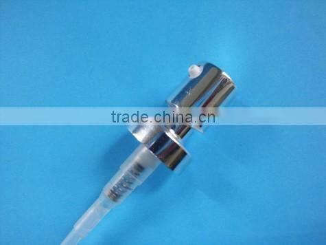 Skin care white plastic cream treatment pump,cosmetic liquid foundation/BB cream pump