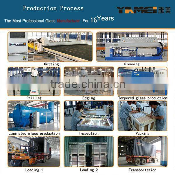 Online selling! 12mm thick toughened glass for door