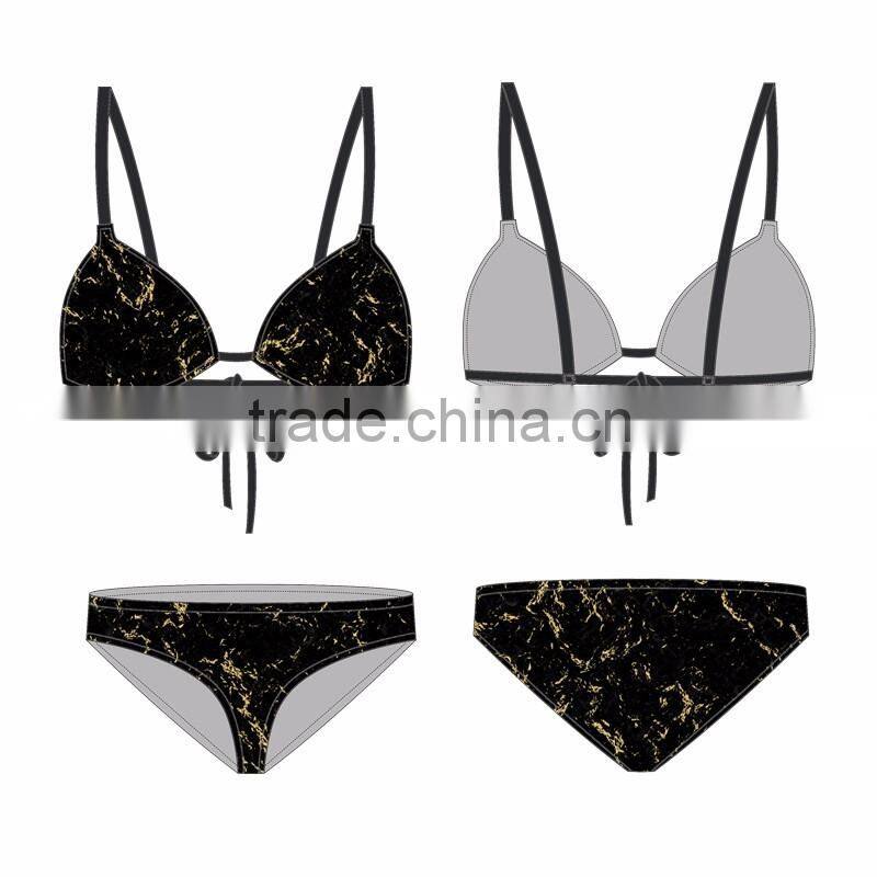 (OEM Factory)Summer padded bra swimsuit swimwear bathing suit bikinis for women