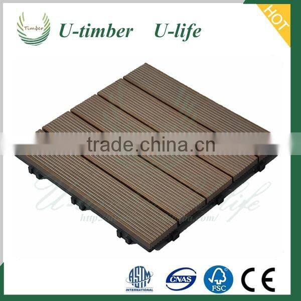 Warm praise WPC diy decking tiles