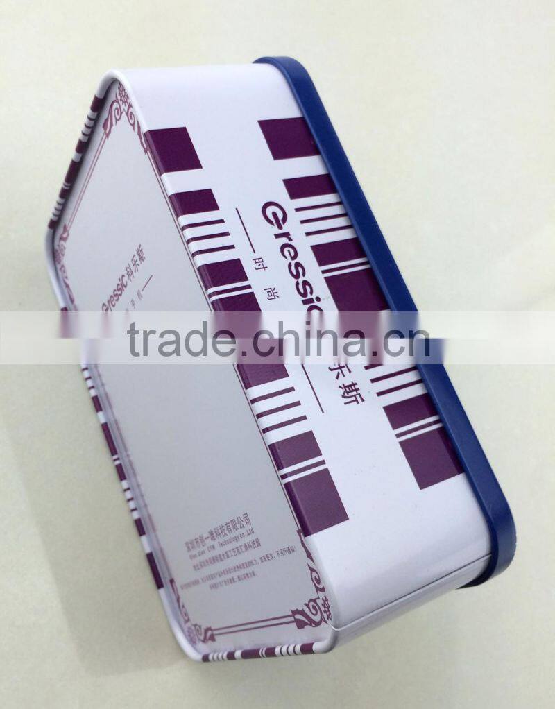 Good quality blue want to mobile phones tin cans