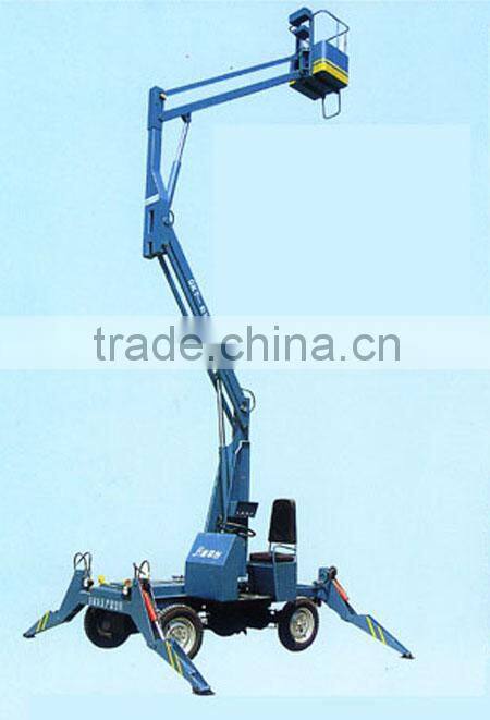 12m, 2015 new hydraulic boom lift /light boom lifts /car lift /motorcycle lift