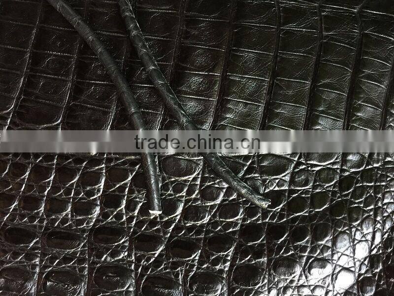 High Class Luxury Crocodile Leather Cord 100% Genuine Hot Sale for Men Leather Bracelet with Factory Wholesale Prices