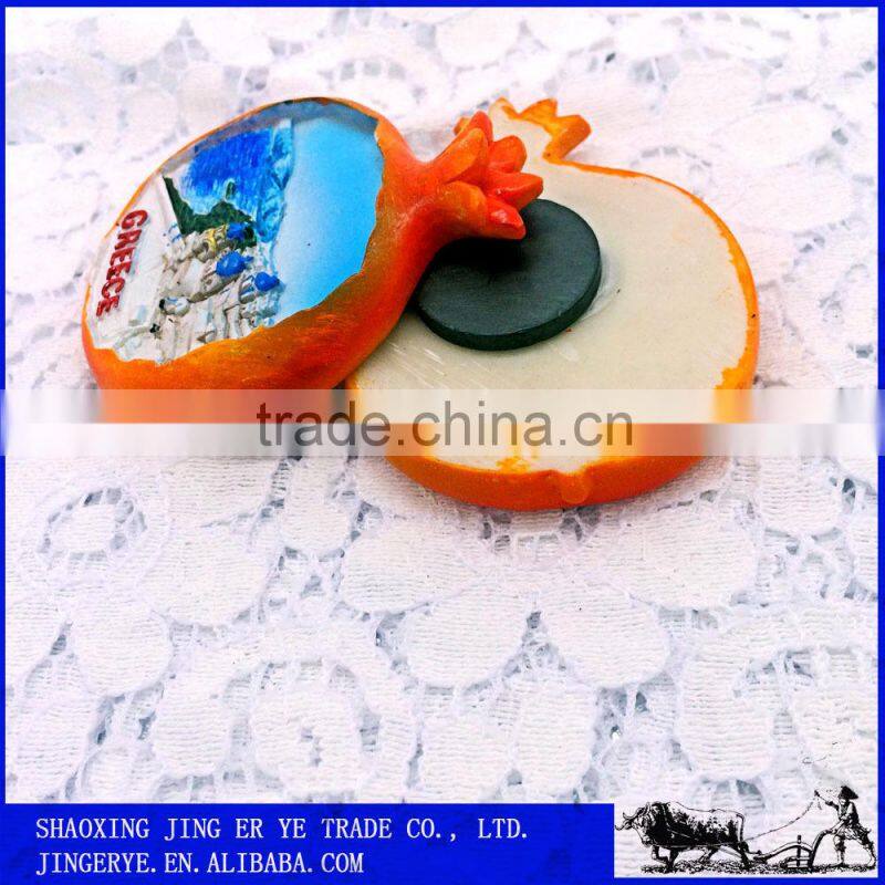 custom resin 3d fridge magnet