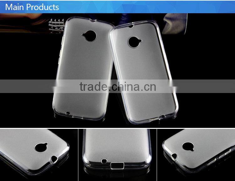 Matte TPU covers for MOTO E LTE case