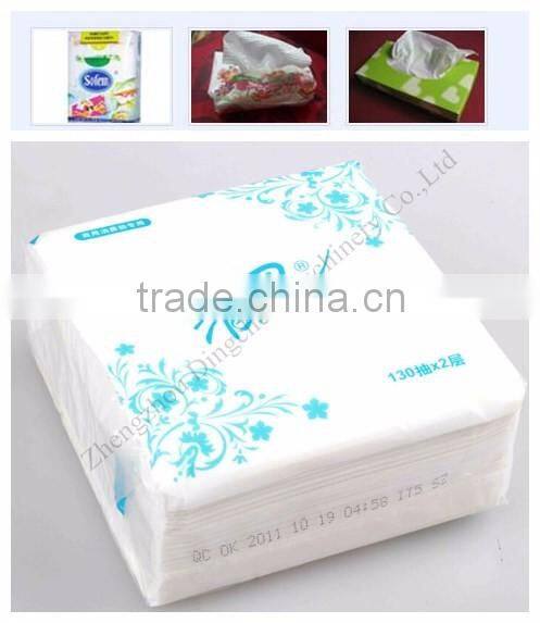 Automatic Box Facial Tissue Paper Machinery for Sale from China Supplier