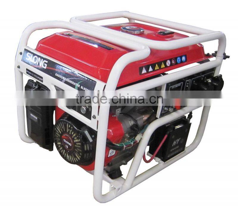 New design frame open type 6kw portable gasoline generator