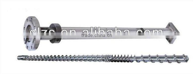 Single screw barrel for extruder parts