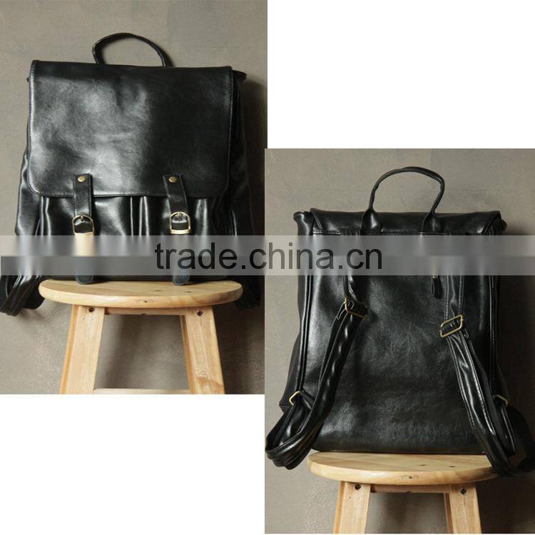 High Quality Women Vintage Leather Satchel Bag