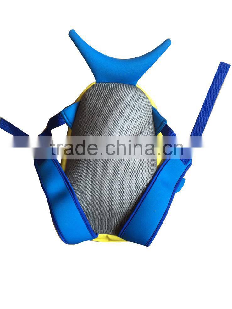 Distinctive and lovely neoprene backpack in yellow