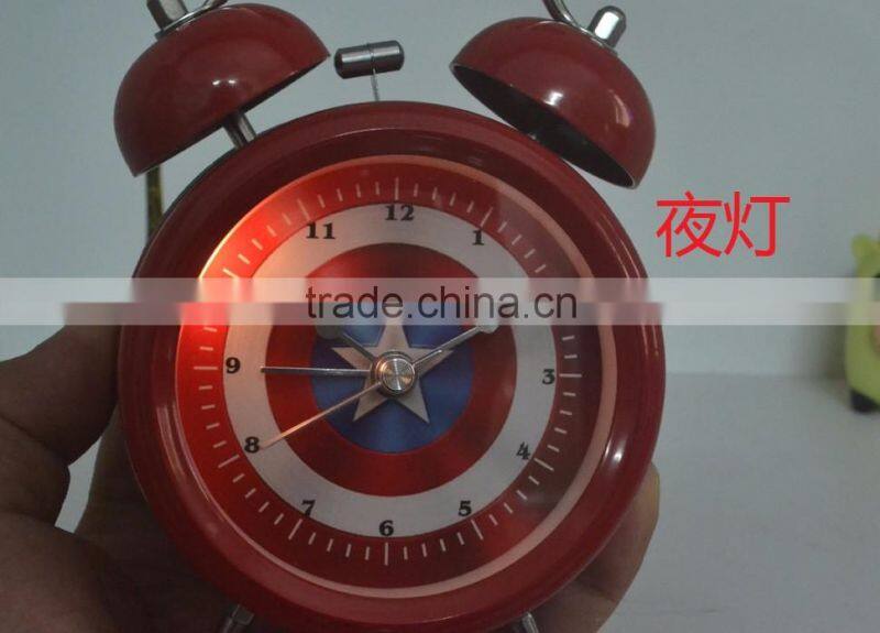 (2016) home design retro table clock, Metal Clock, model design desk clock