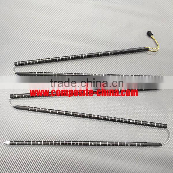 2m carbon fiber avalanche probe using for snow advanture customized avalanche probe