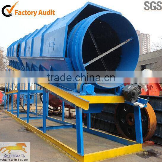 Waste Recycling Plant Trommel Screen For Organic Fertilizer