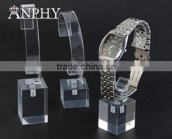 AN582 ANPHY Single Modern Transparent ABS Plastic Watch Display Rack