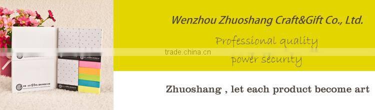 post note it with box / combined sticky memo pad with box