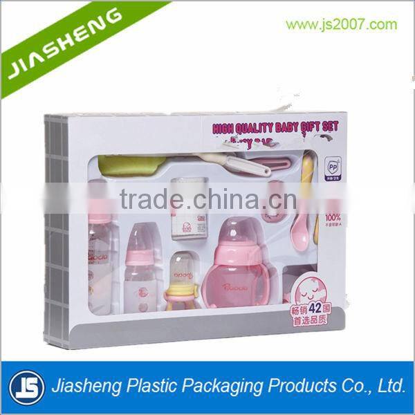 Eco-friendly and non-toxic wholesale gift set baby products pacakging insert tray
